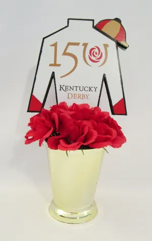 150th Kentucky Derby Mint Julep Centerpiece