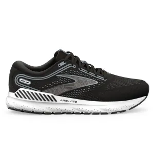 Womens Brooks Ariel GTS 23 Running Shoes in Black, Grey, and White