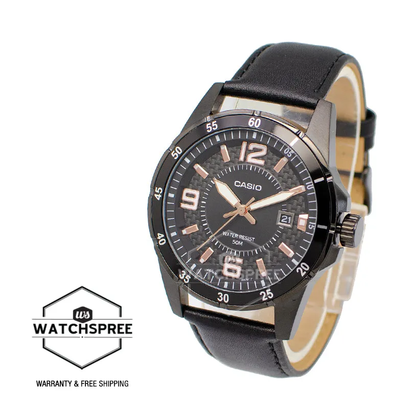 Casio Men's Standard Analog Watch MTP1291BL-1A2 MTP-1291BL-1A2