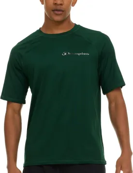 Champion Rash Guard for Men Short Sleeve, Mens Swim Shirt, Sun Shirt UPF  50 UV Protection, SPF Quick Drying Rashguard