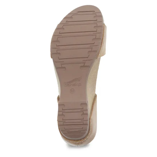 Dansko Women's Tanya in Tan Milled Burnished