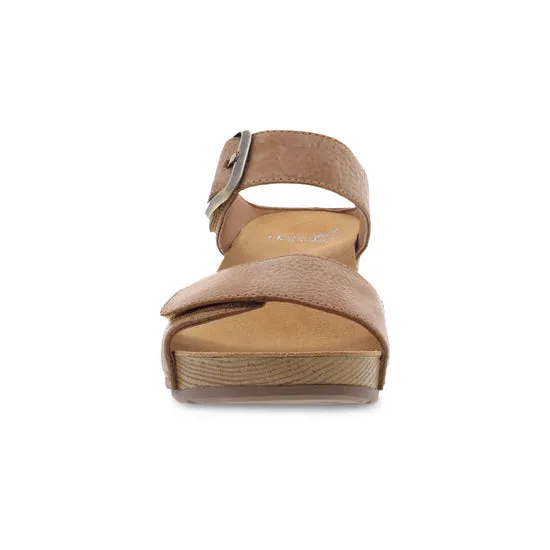 Dansko Women's Tanya in Tan Milled Burnished