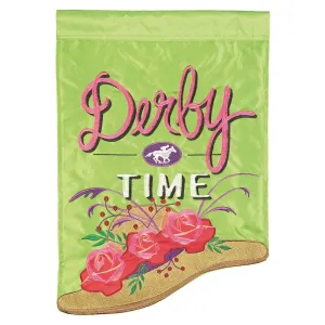 Derby Hat Party Flag - Large