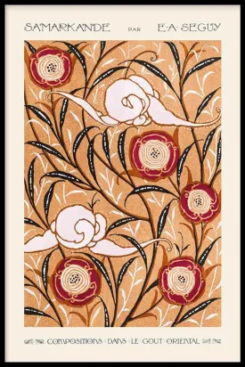 Emile-Alain Séguy - Art Nouveau Flower pattern II