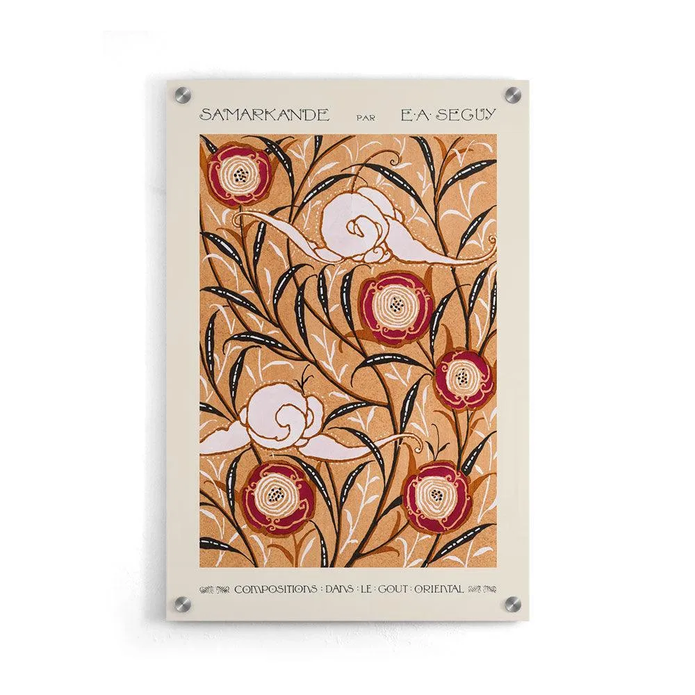 Emile-Alain Séguy - Art Nouveau Flower pattern II