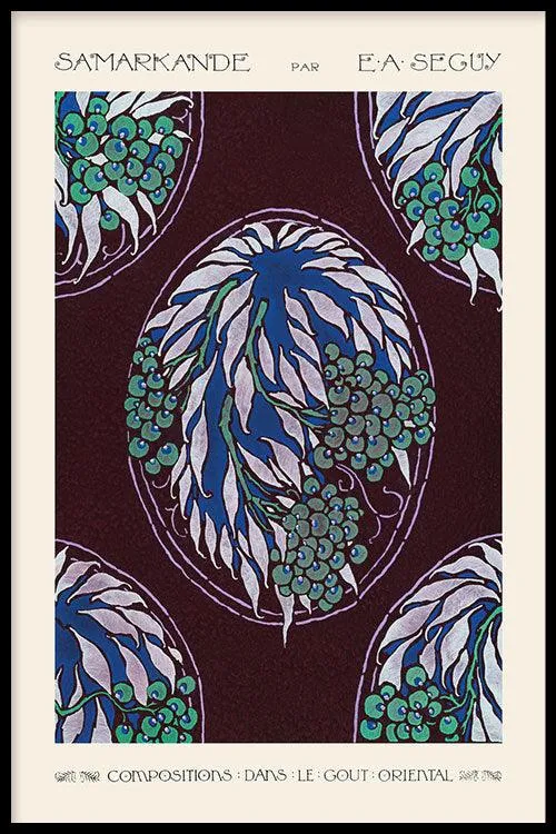 Emile-Alain Séguy - Fruit tree Art Nouveau