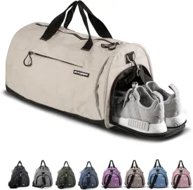 Fitgriff? Gym Bag for Men & Women with Shoe & Wet Compartment - Duffle Bag for Travel, Sports, Fitness & Workout