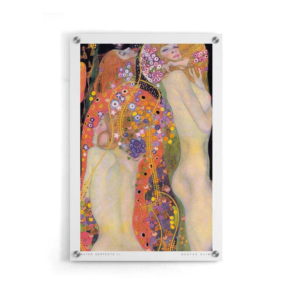 Gustav Klimt - Water Serpents II