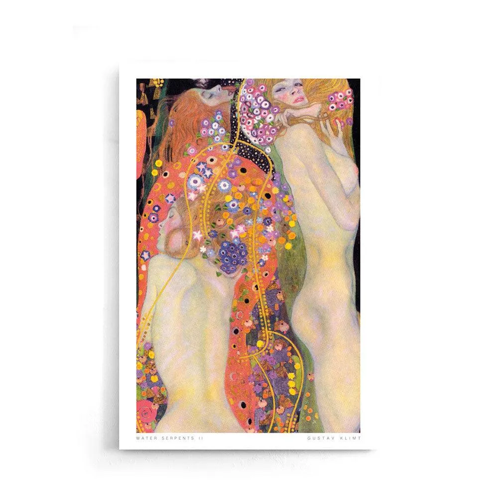 Gustav Klimt - Water Serpents II
