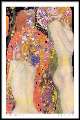 Gustav Klimt - Water Serpents II