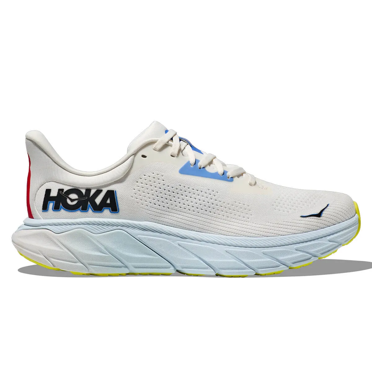 Hoka Arahi 7 Mens Running Shoes | White/Virtual Blue