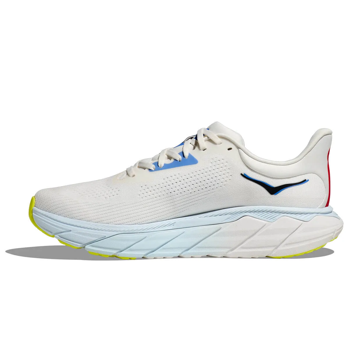 Hoka Arahi 7 Mens Running Shoes | White/Virtual Blue