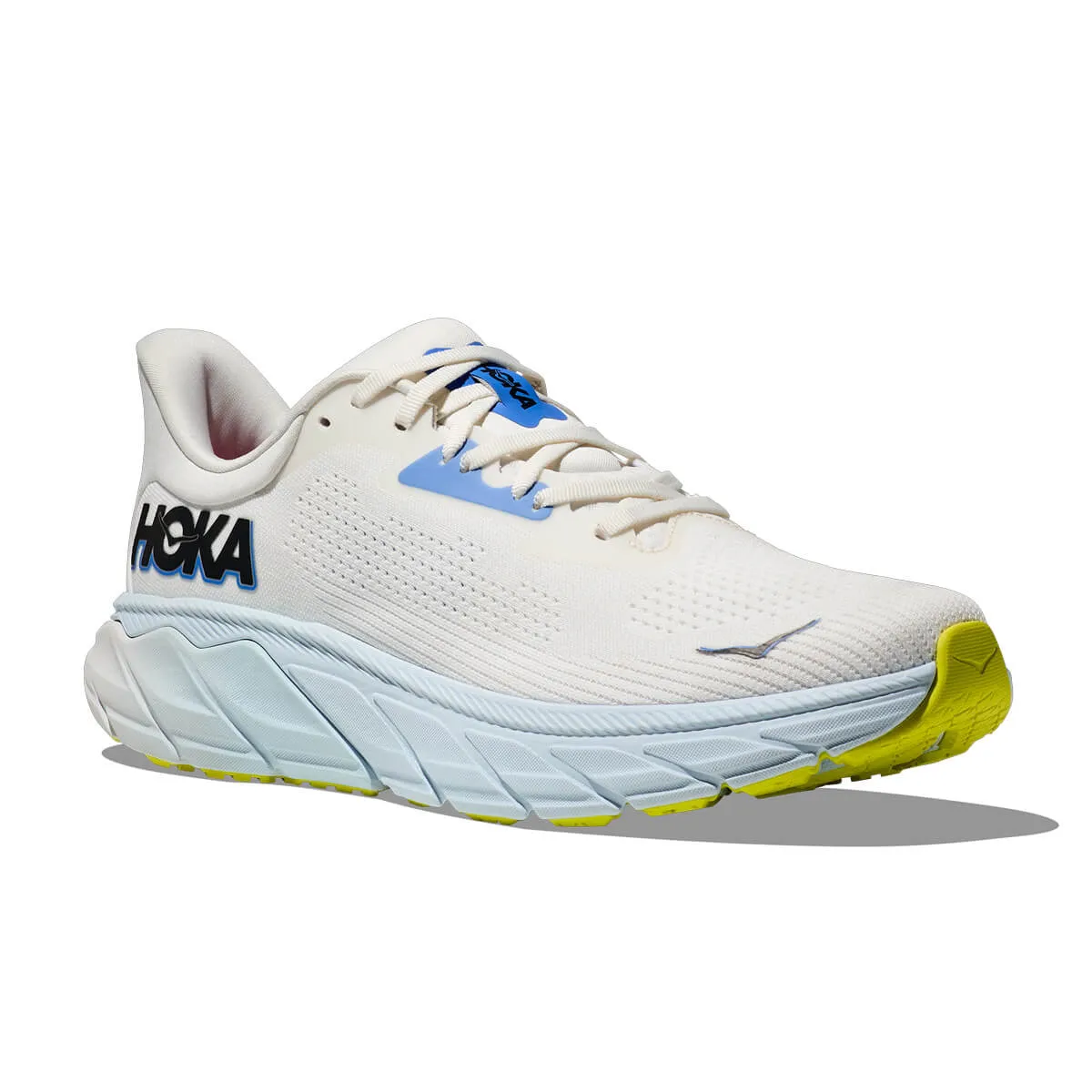 Hoka Arahi 7 Mens Running Shoes | White/Virtual Blue