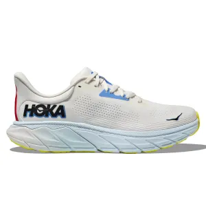 Hoka Arahi 7 Mens Running Shoes | White/Virtual Blue