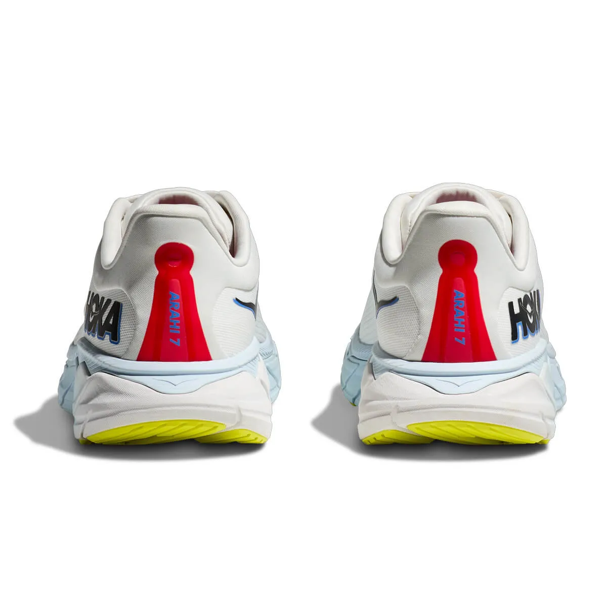 Hoka Arahi 7 Mens Running Shoes | White/Virtual Blue
