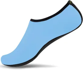 JACKSHIBO Water Shoes for Women Men Swim Shoes Water Socks for Cruise Essentials Swimming Aqua Beach Pool Yoga Surf