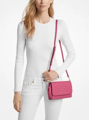 Medium Logo Convertible Crossbody Bag