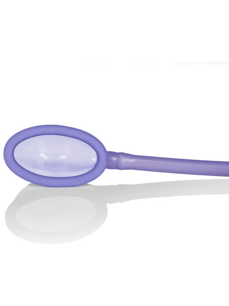 Mini Silicone Clitoral Pump - Purple