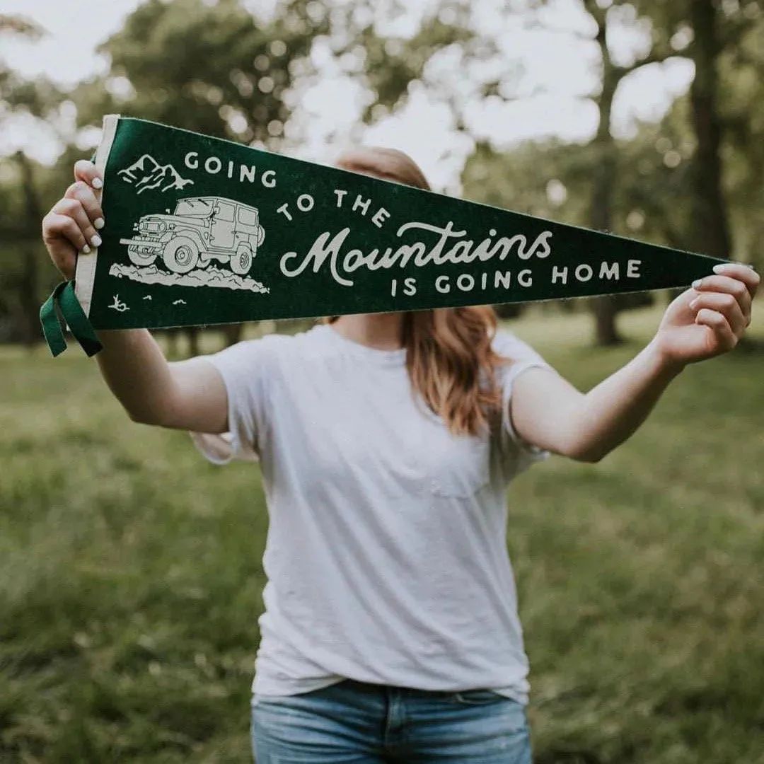 Oxford Pennant Going To The Mountains