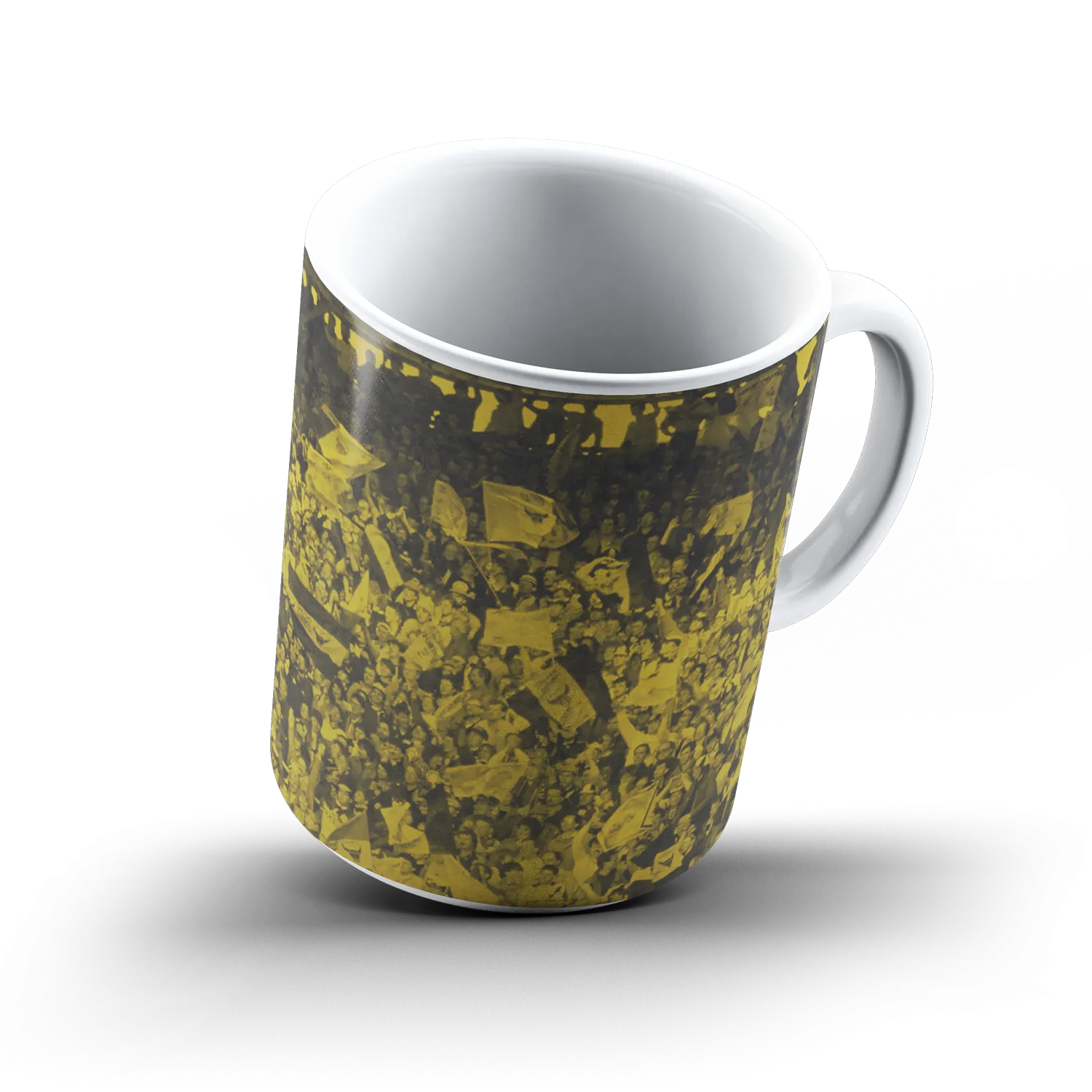 Oxford United Milk Cup Crowd Mug
