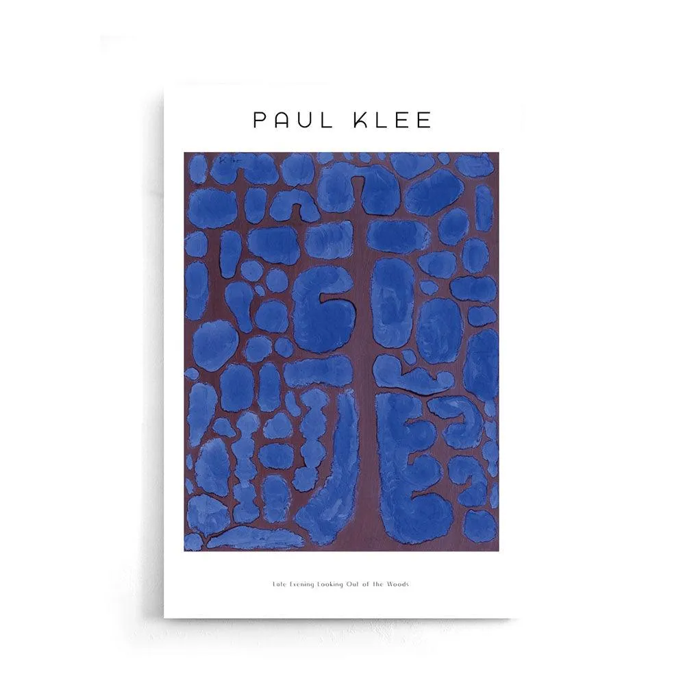 Paul Klee - Late Evening Looking Out of the Woods