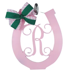 Personalized Door Hanger, Horseshoe Home Decor, Monogrammed Gift for Housewarming, Birthdays, Holidays