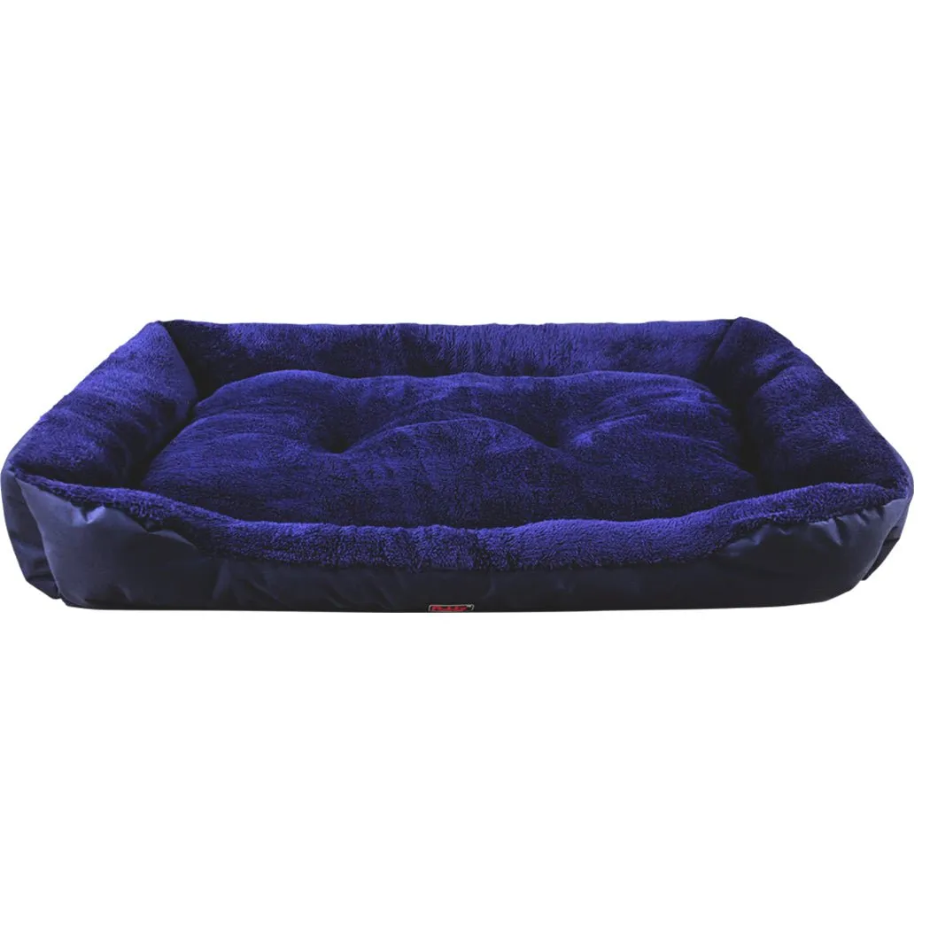 Pet Bed Mattress Dog Cat Pad Mat Cushion Soft Winter Warm X Large Blue