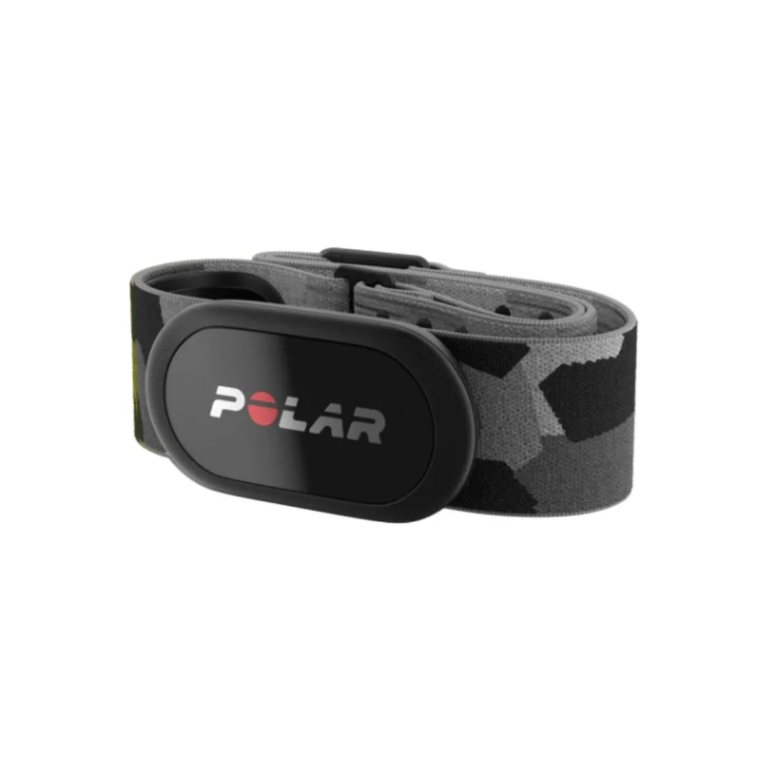 Enhanced POLAR H10 Heart Rate Sensor in Stone Camo - Premium Fitness Monitor with Advanced Accuracy