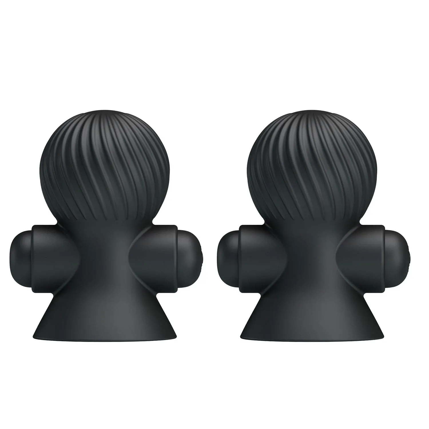 Black Pretty Love Rechargeable Nipple Sucker Vibrator