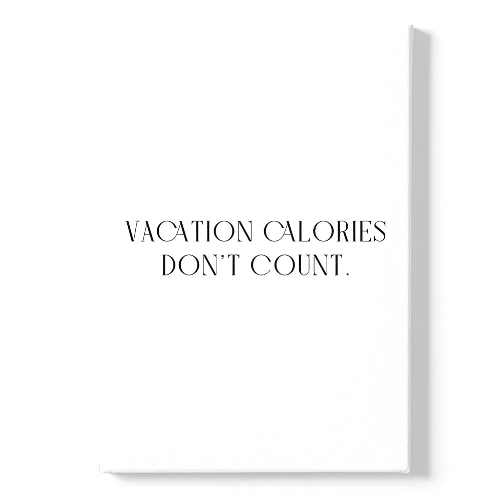 Vacation Calories Don't Count