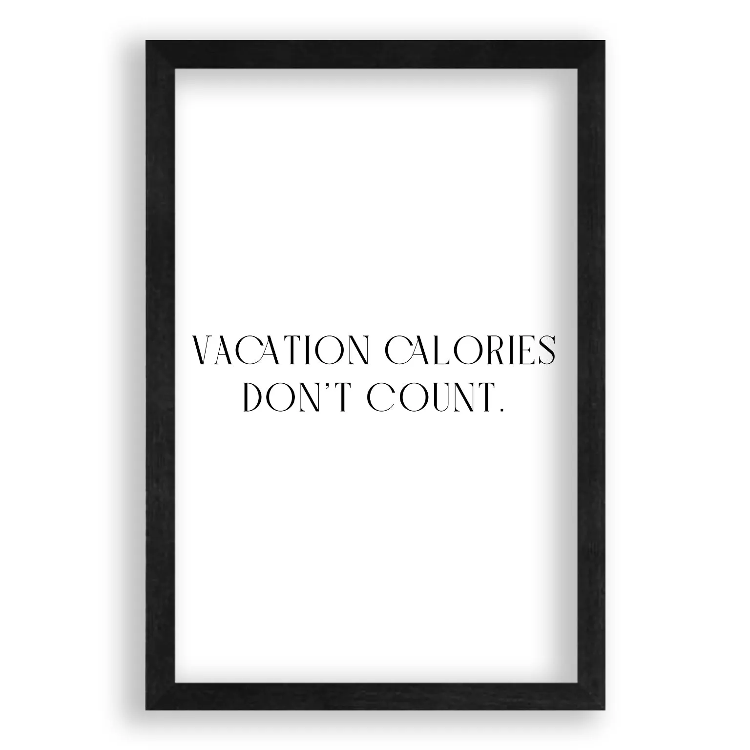 Vacation Calories Don't Count