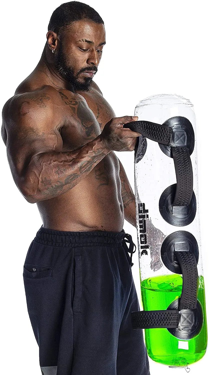 Workout Sand Bag Water Aqua Bag Training Weight Bag Military Sandbag for Fitness 45-80 LBS - Full Body Heavy Equipment